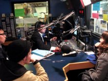 In studio CJSF 90.1 